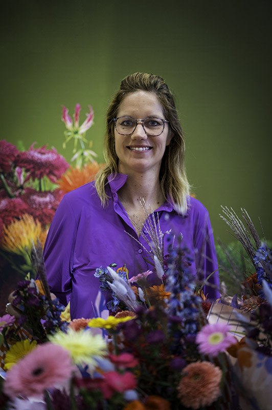 Portrait Brigitte Gerbera Salon Novateur 2025